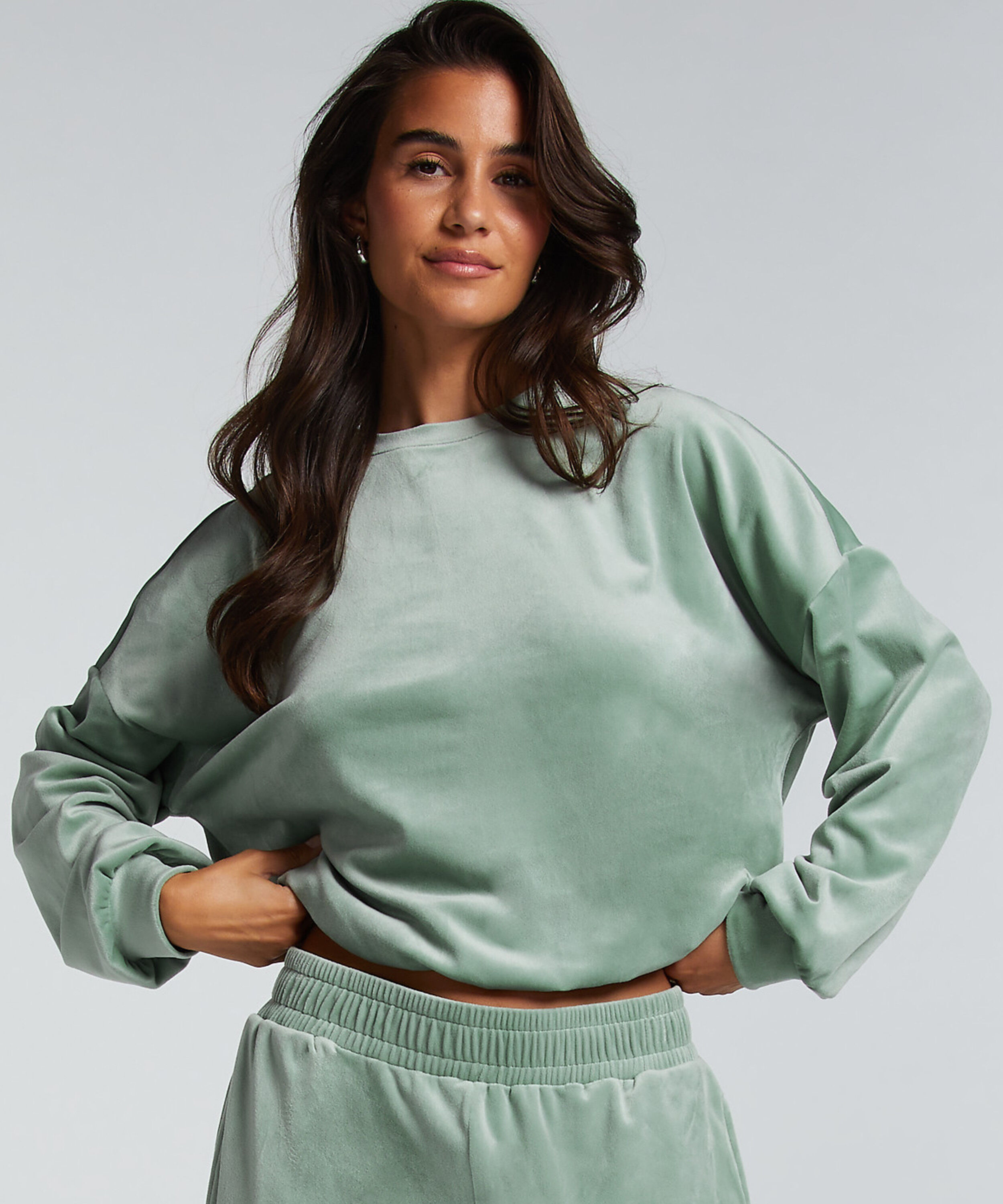 Velourtop, Grøn