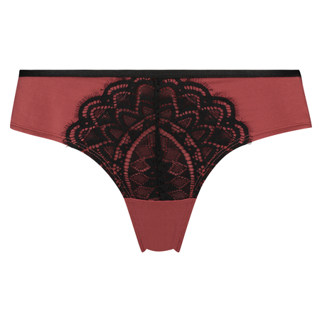 Lina brasiliansk trusse, rød