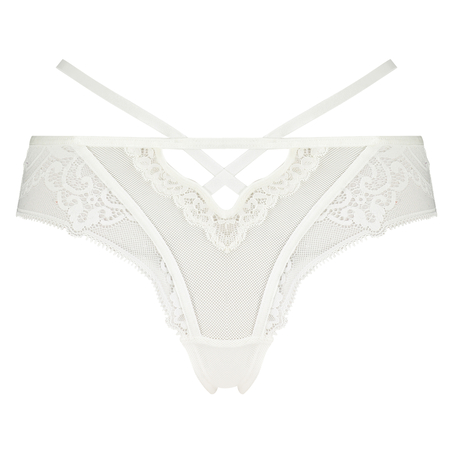 Brasiliansk trusse Anita, hvid