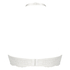 Formstøbt halterneck Bralette Marina, Hvid
