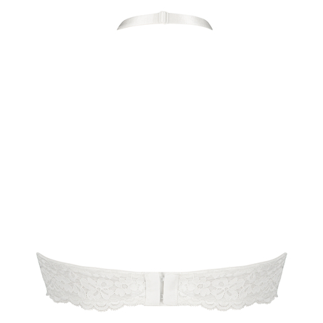 Formstøbt halterneck Bralette Marina, Hvid