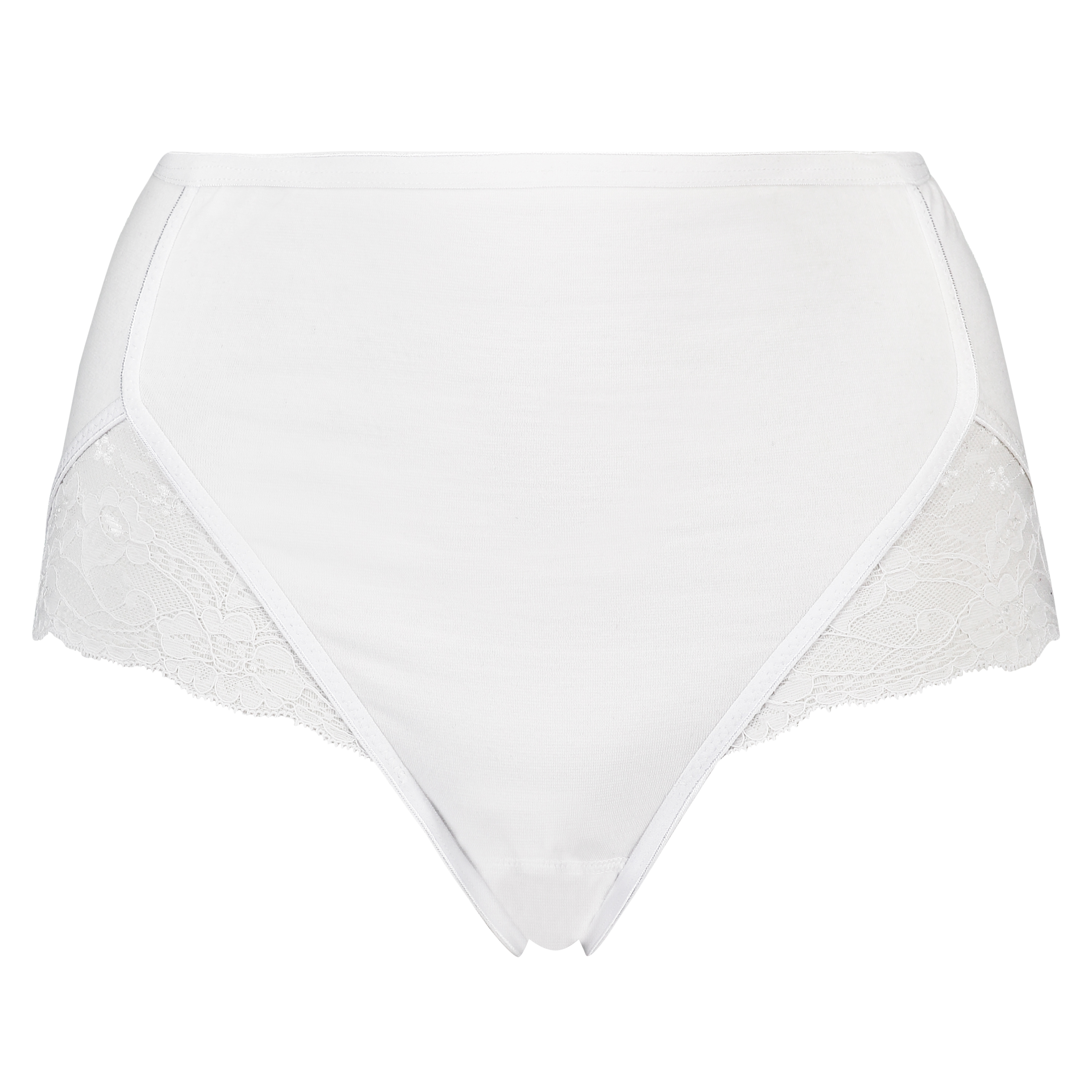 Superslip Lace Maxi bomuld, hvid, main