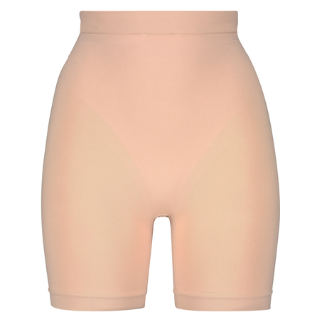 Opstrammende h&oslash;jtaljede shorts - Level 2, Beige