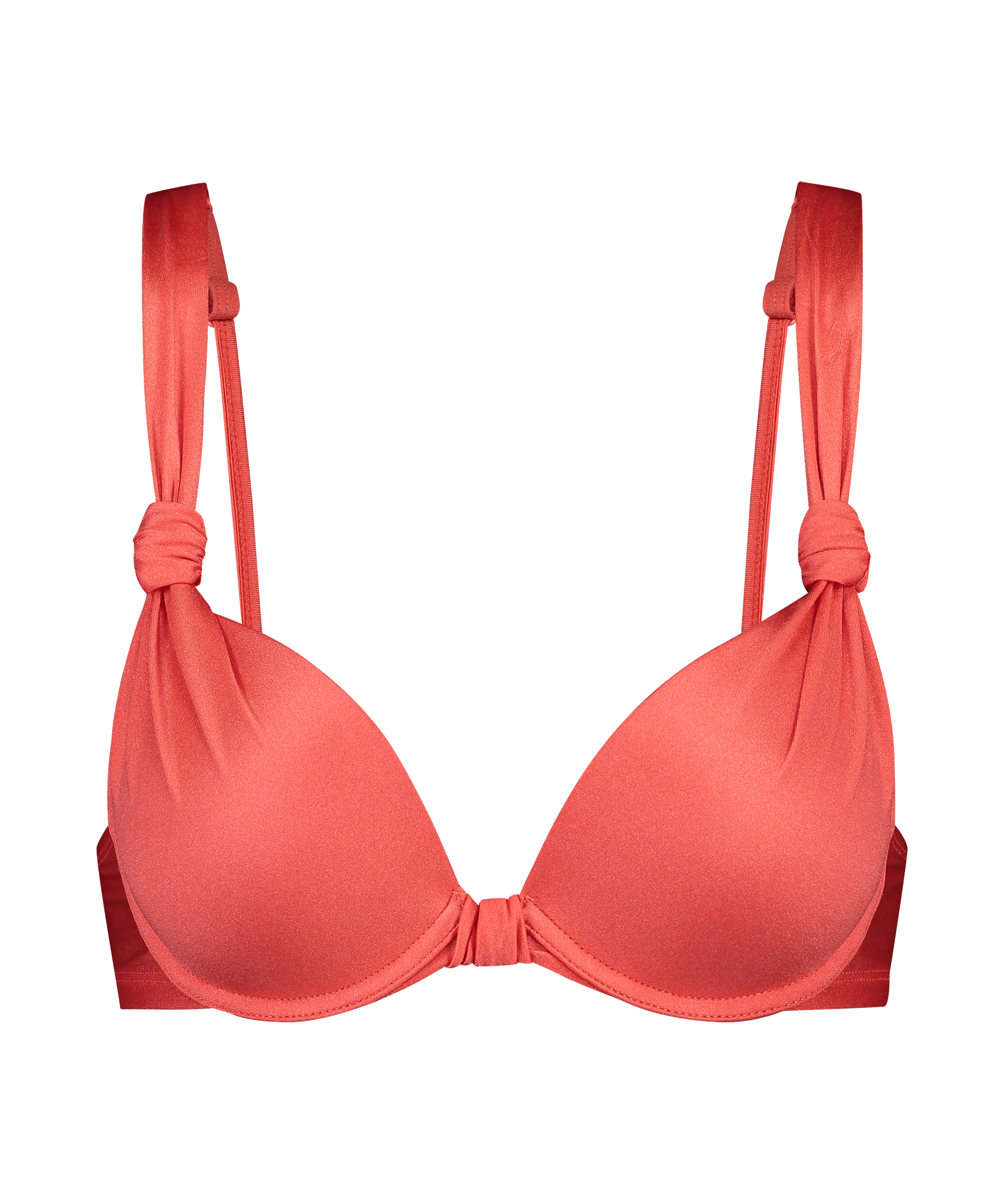 Luxe bikinitop med push-up Størrelse A - E, rød, main