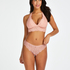 High leg brasiliansk trusse, pink