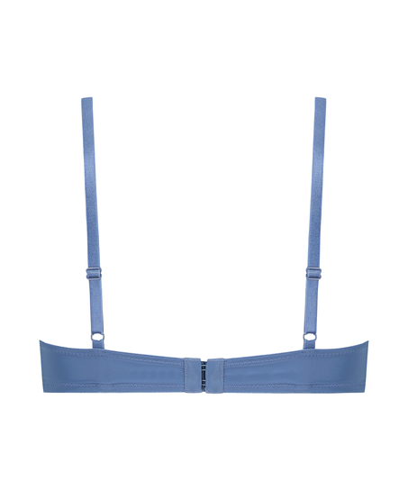 Formstøbt bøjle-bh Plunge, Blå