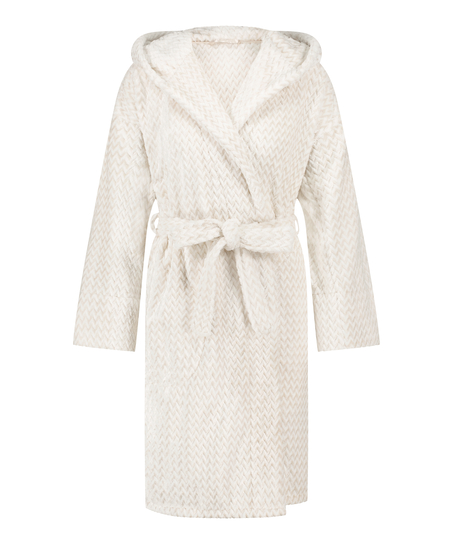 Badekåbe Fleece, Beige