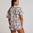 Pyjamasshorts Satin, Lilla