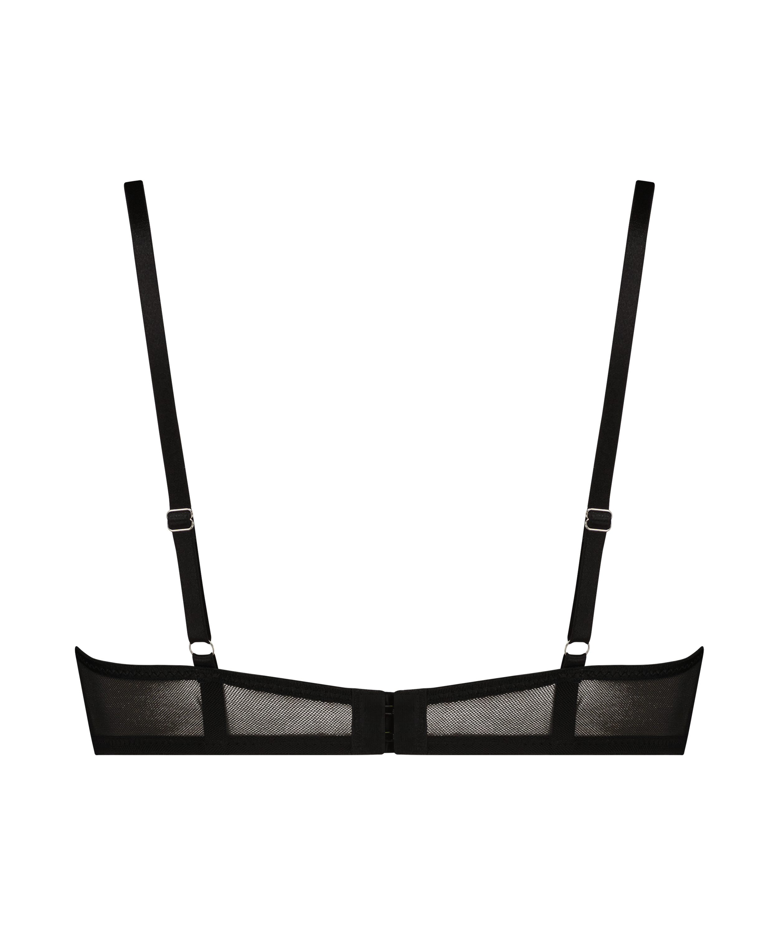 Ikke-formstøbt bøjle-bh Jitske, Sort, main