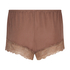Shorts Satin, Brown