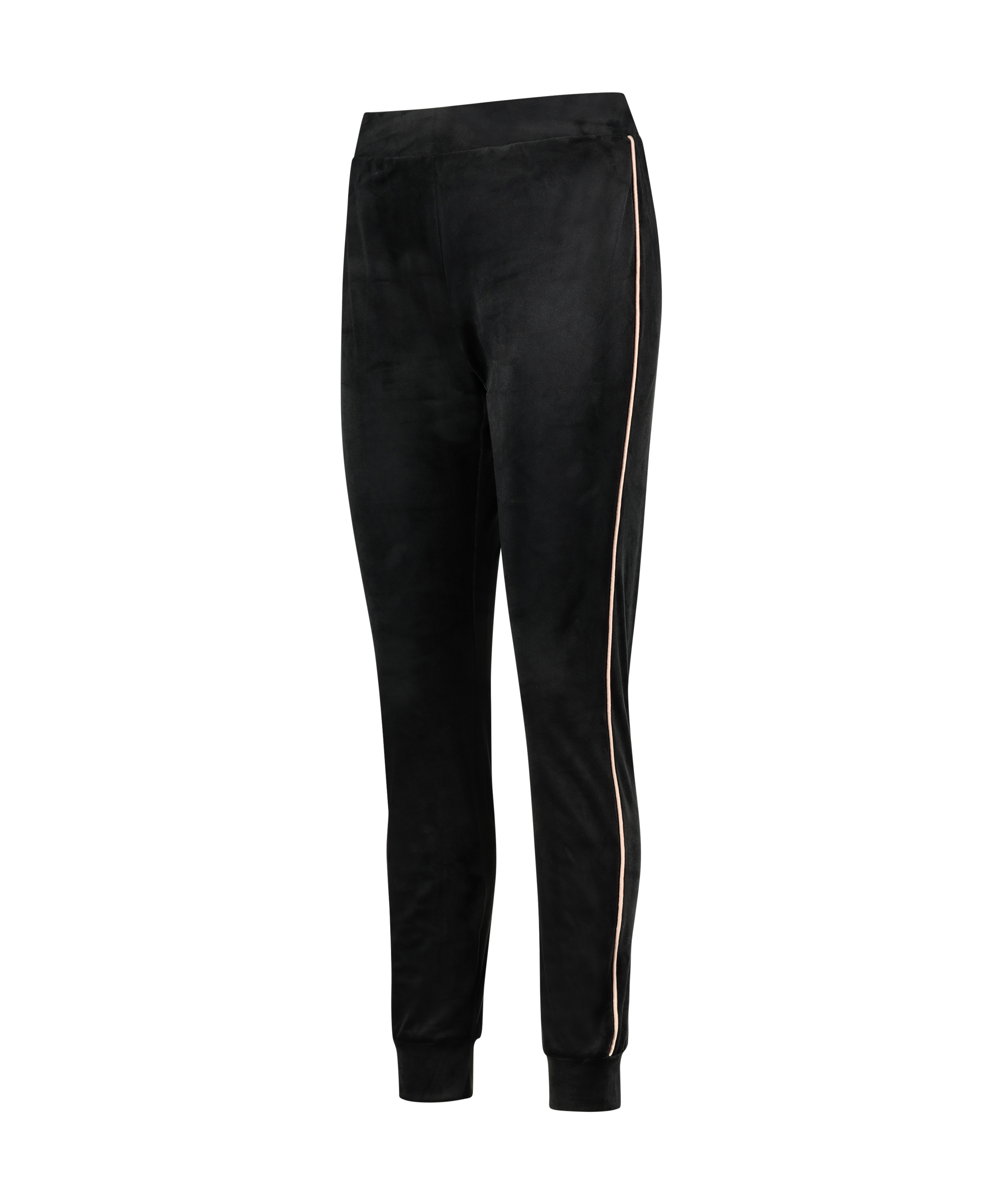 Jogger Velours, sort, main