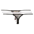 3-pack thongs mesh, sort