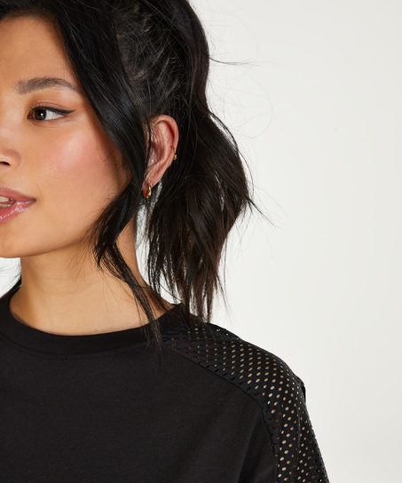 HKMX Crop Top Mesh, Sort