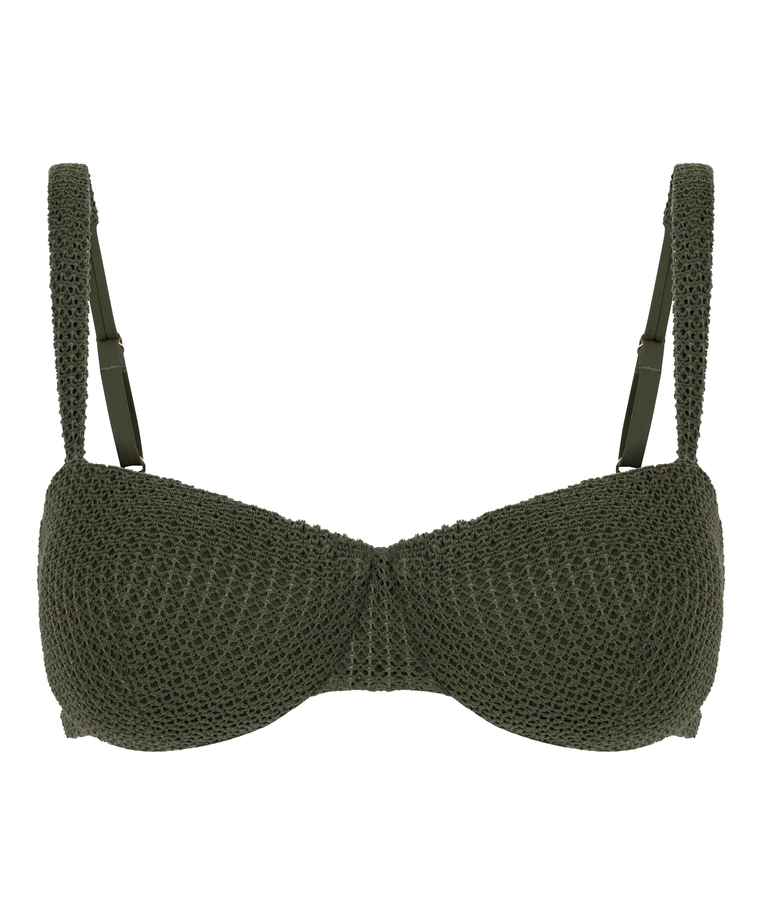 Caire ikke-formstøbt bikinitop med bøjle, Grøn, main