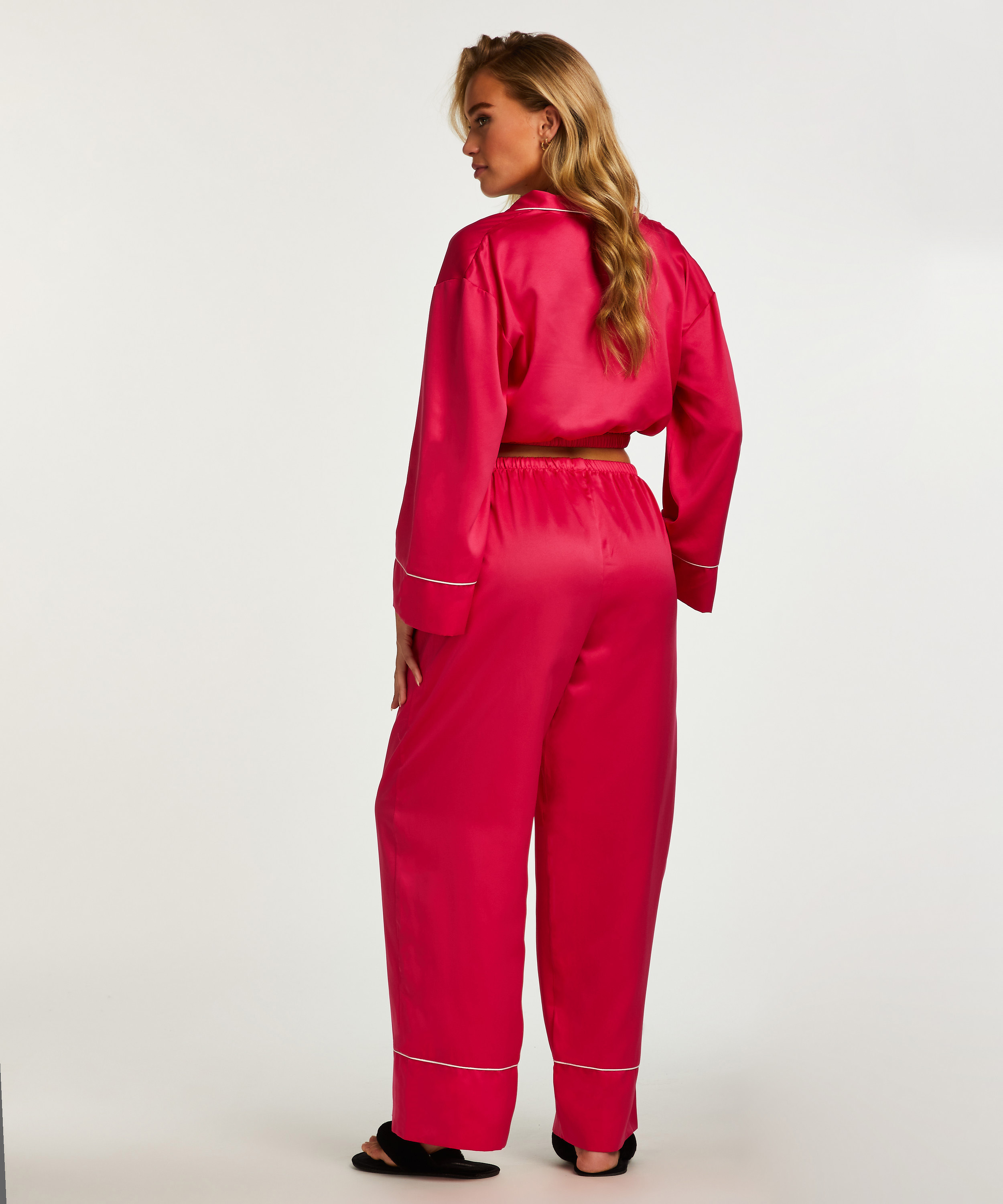 Satin Palazzo, pink, main