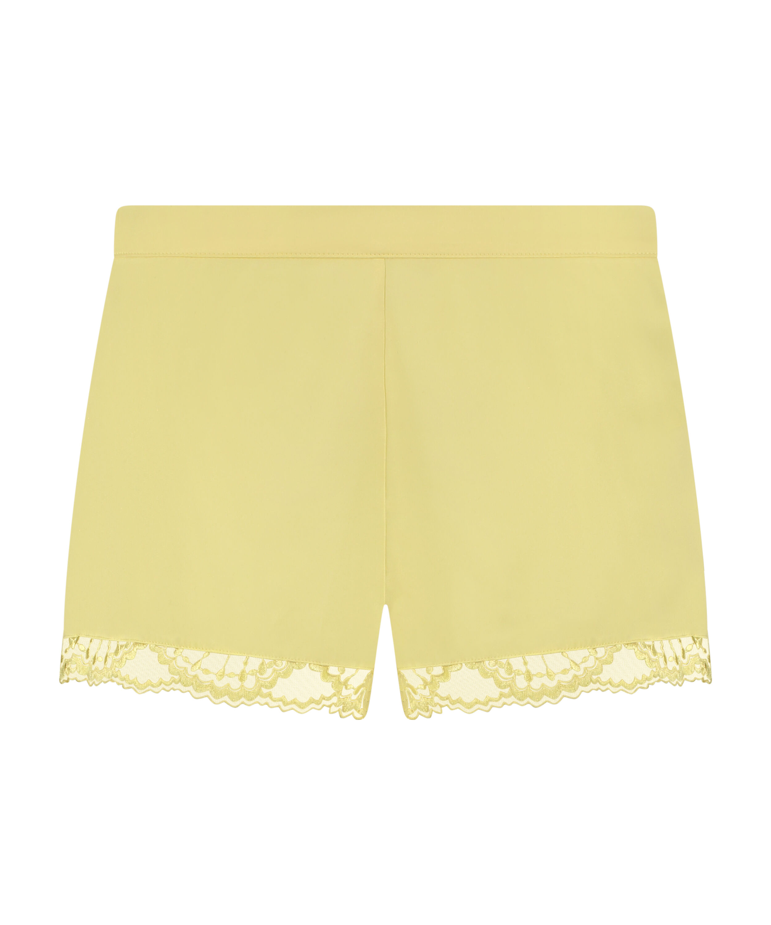 Pyjamasshorts Satin, Gul
