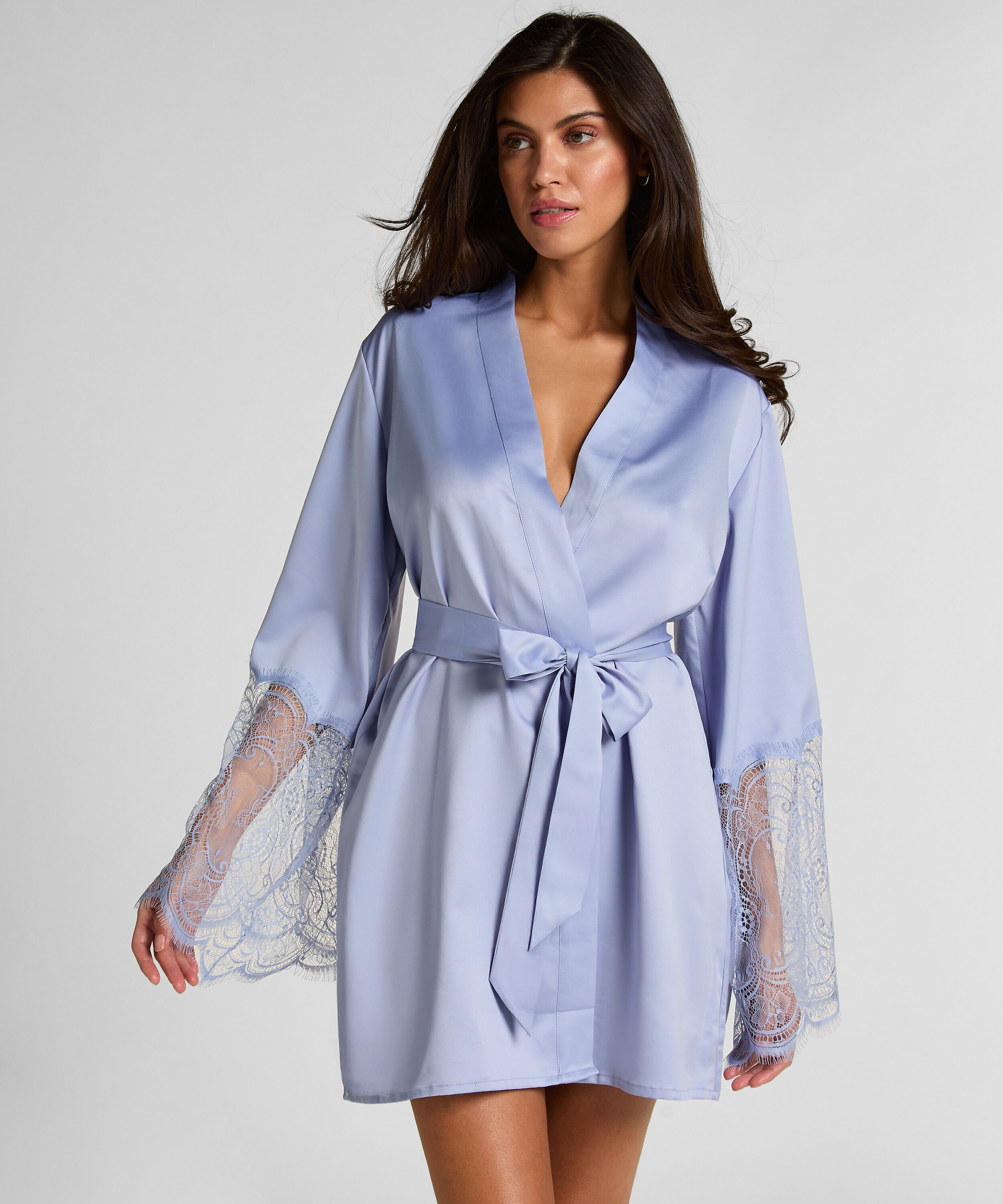 Kimono Satin, Lilla