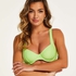 Ikke-formstøbt bikinitop med bøjle Bondi, grøn