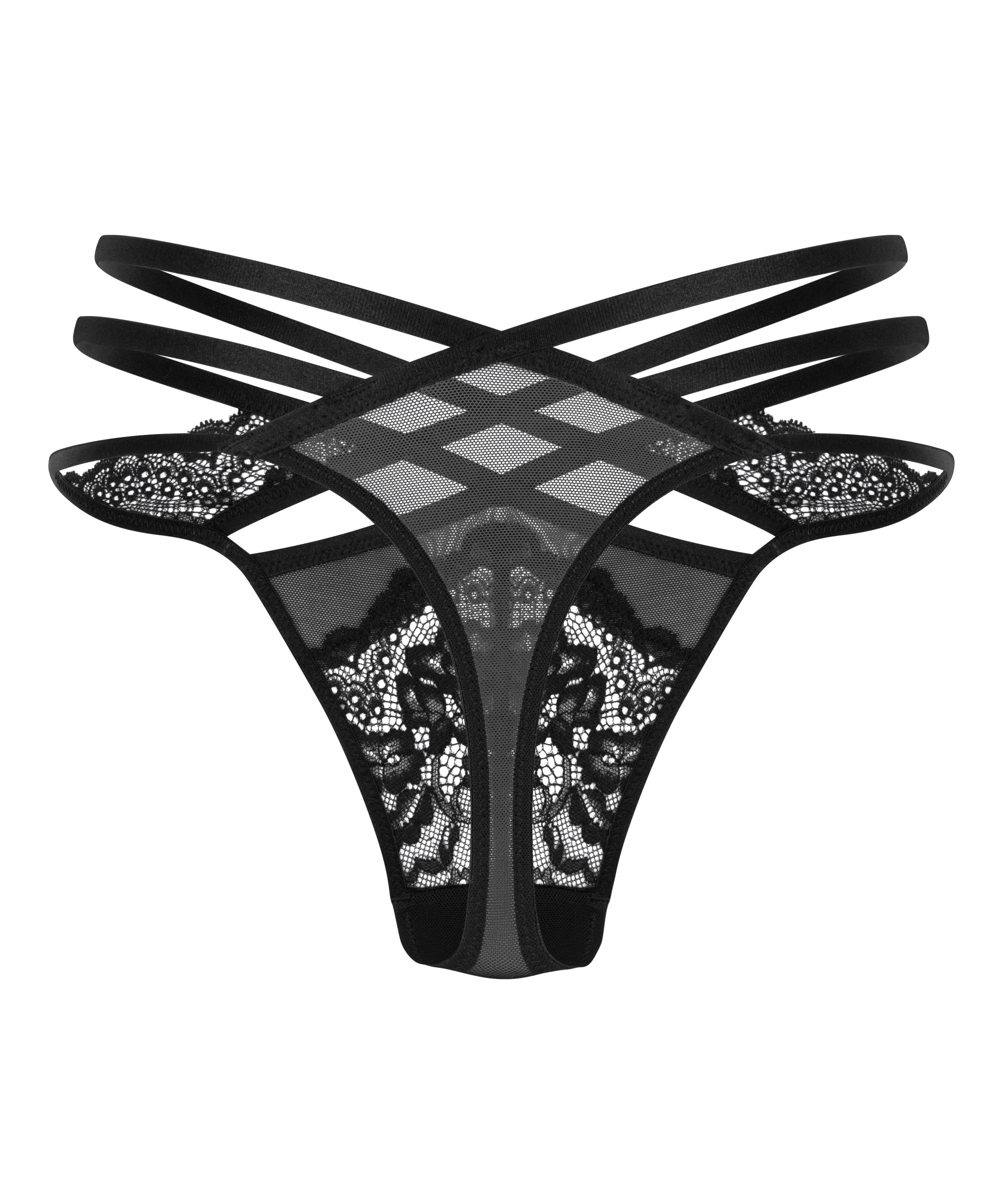 G-streng Janine, sort, main