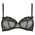 Non-padded underwired bra Cleo, Sort