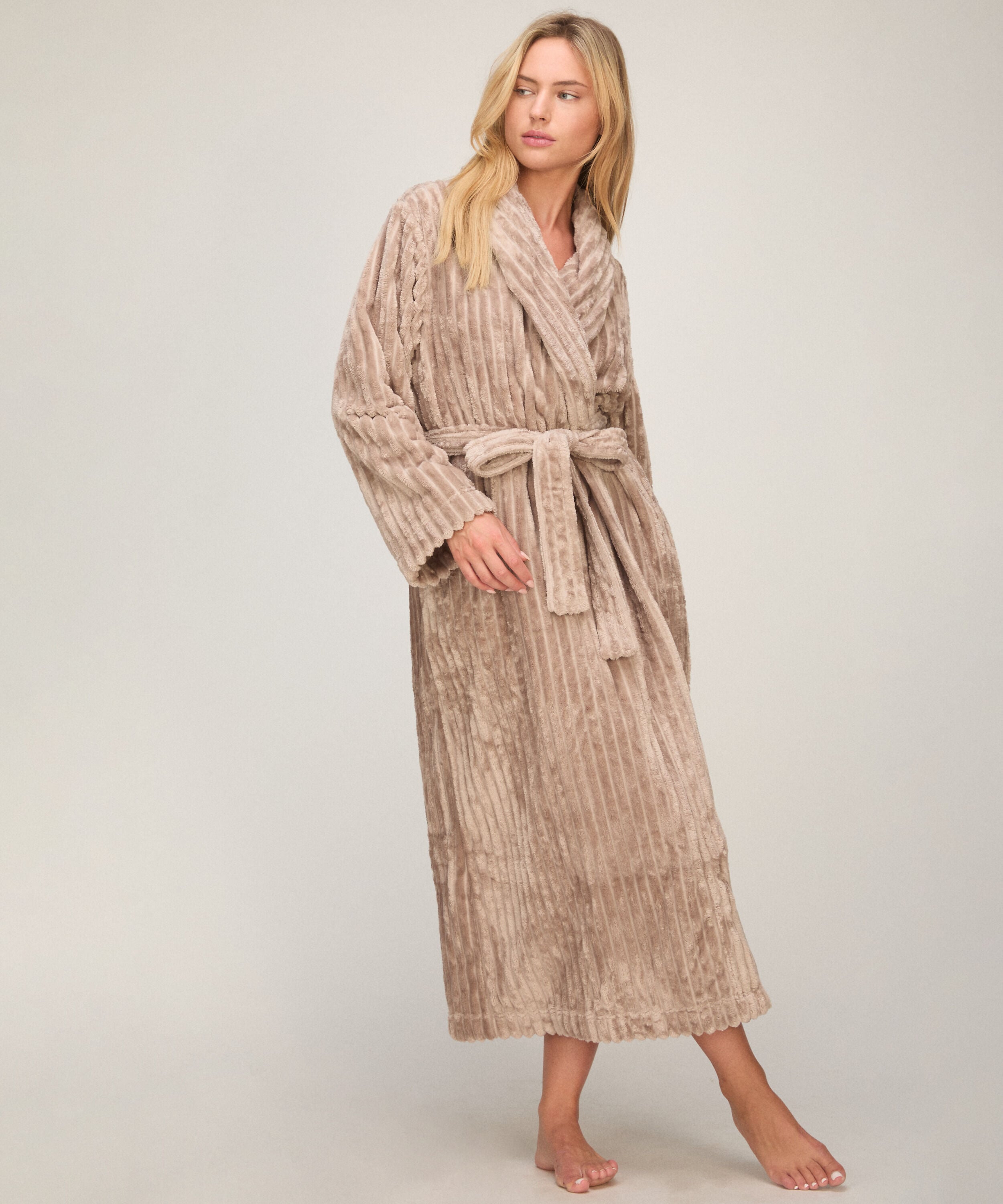 Badekåbe Jacqueared Fleece, Beige Badekåbe Jacqueared Fleece, Beige