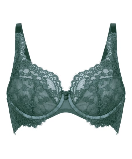 Ikke-formstøbt bøjle-bh Daisy, Blå