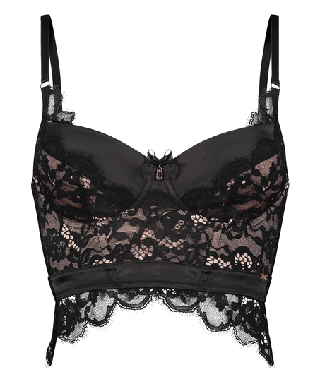 Formst&oslash;bt longline-b&oslash;jle-bh Heather, Sort