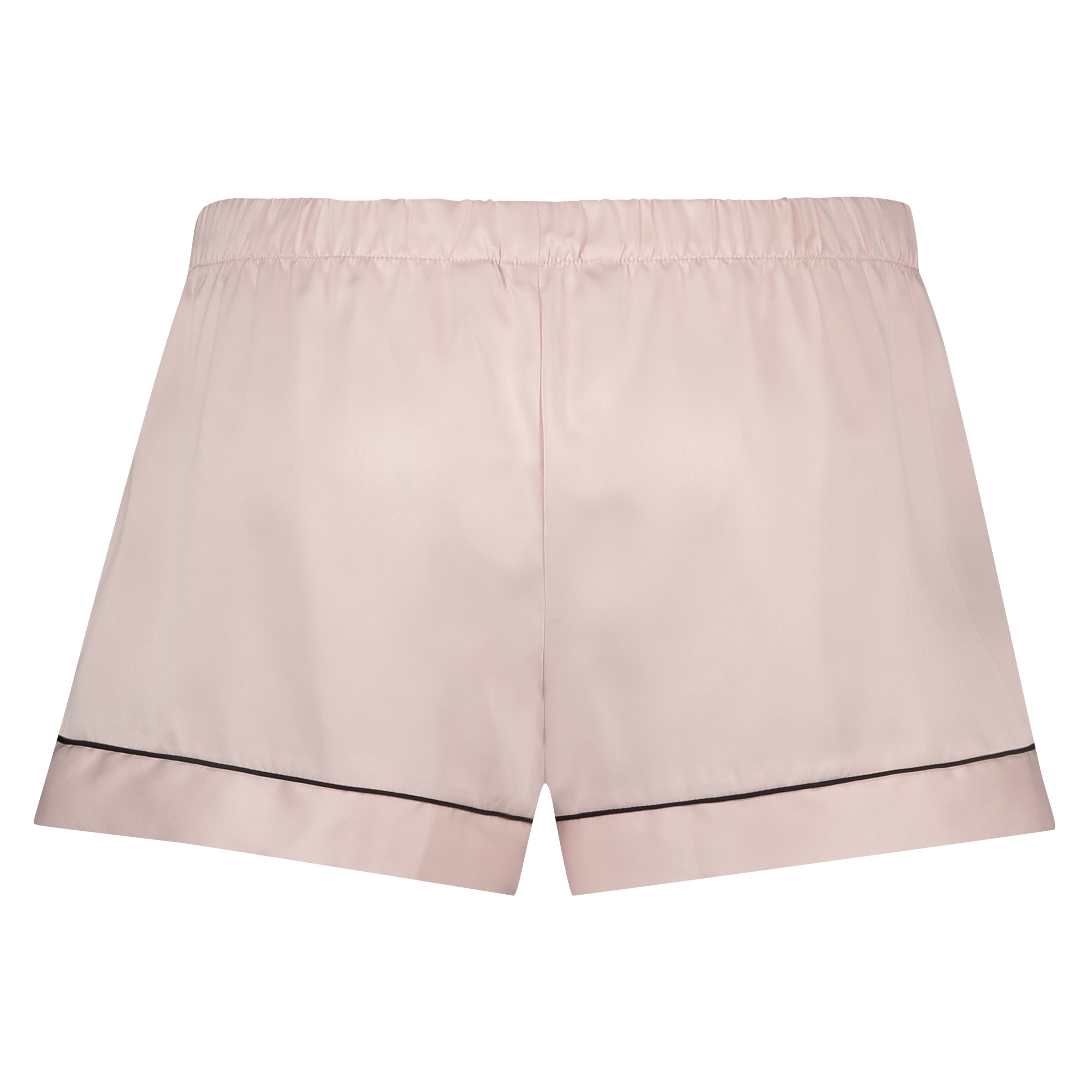 Satin Lace pyjamasshorts, pink, main