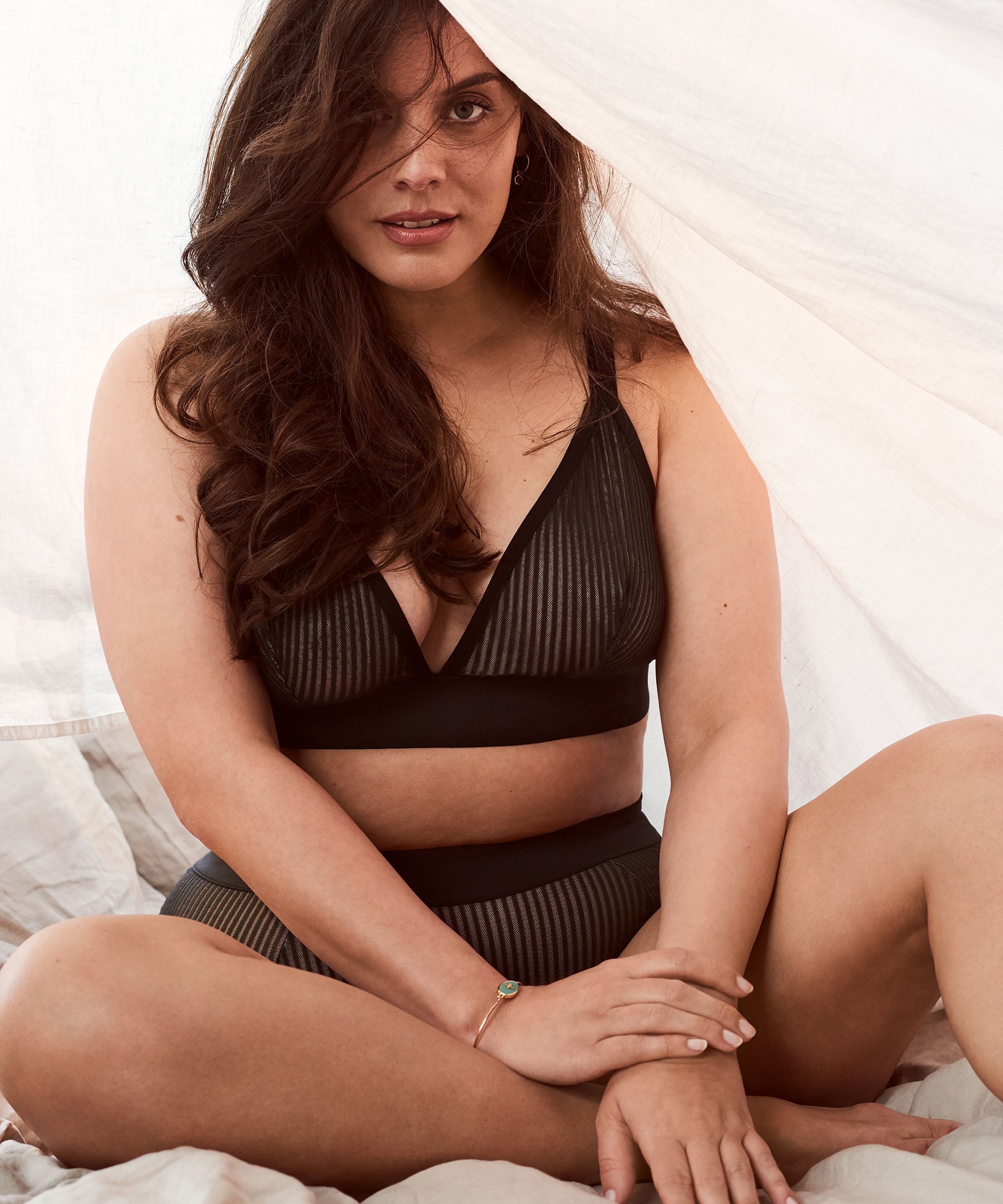 Bralette Meryem I AM Danielle, Sort, main