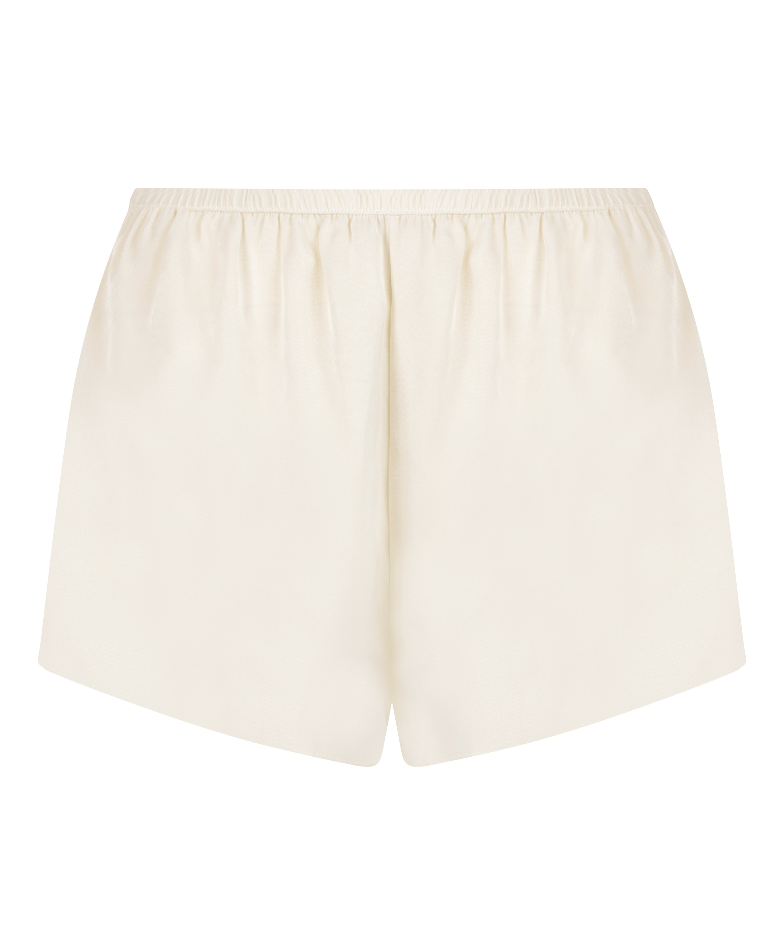 Shorts Satin Minimal, Hvid, main