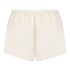 Shorts Satin Minimal, Hvid