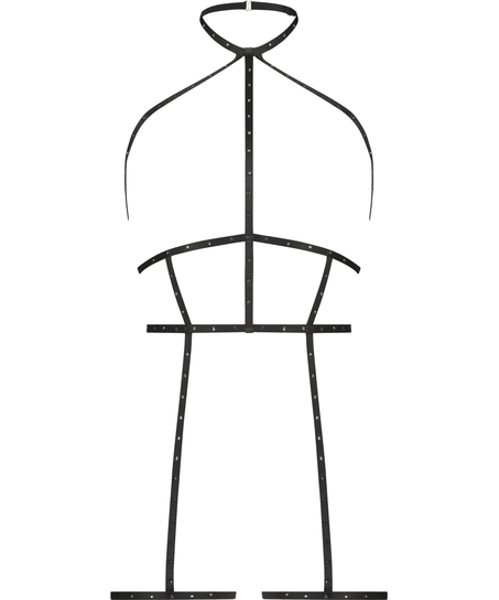 Private Rhinestone-sele, Sort