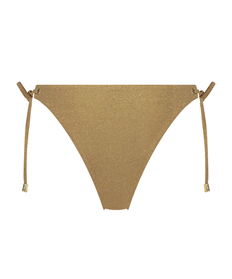 Cheeky Tanga Bikinitrusse Goldie Shimmer, Gul