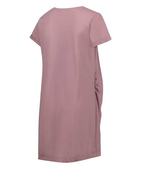 Pyjamas-T-shirt med korte ærmer til gravide, Grøn