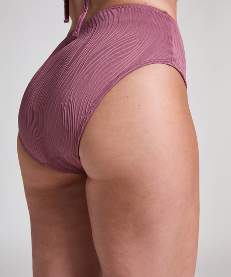 Rio bikinitrusse med h&oslash;j talje, lilla