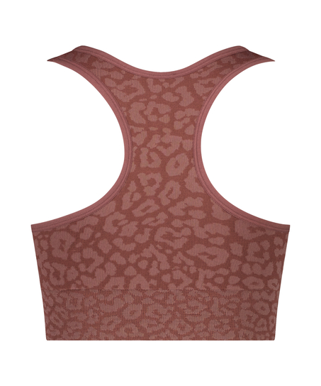 HKMX sømløs sports-bh, Lyserød