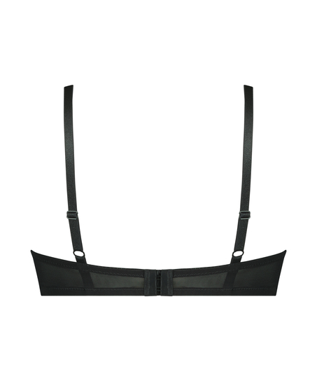 Ikke-formstøbt bøjle-bh Mavis, Sort