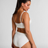 Dide trekantsbralette, Hvid