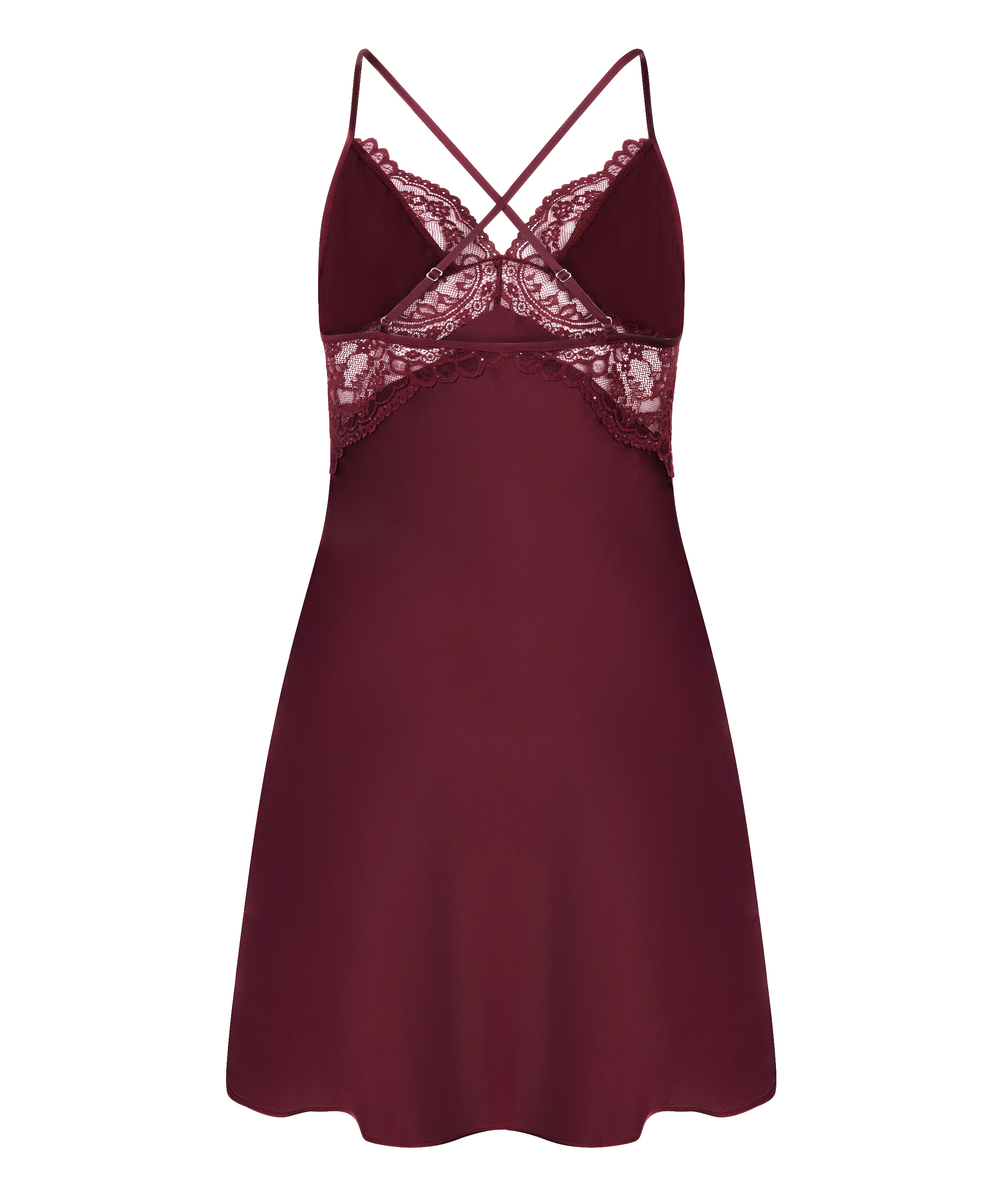 Isadora stropkjole, rød, main