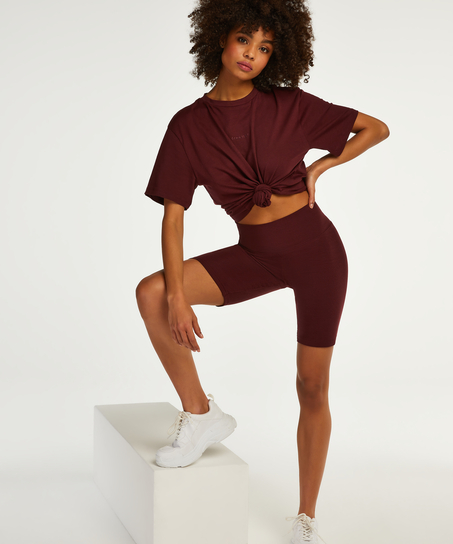 Kort pyjamass&aelig;t Biker, R&oslash;d