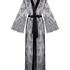Kimono Allover Lace, Sort