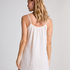 Messelin slipdress, Hvid