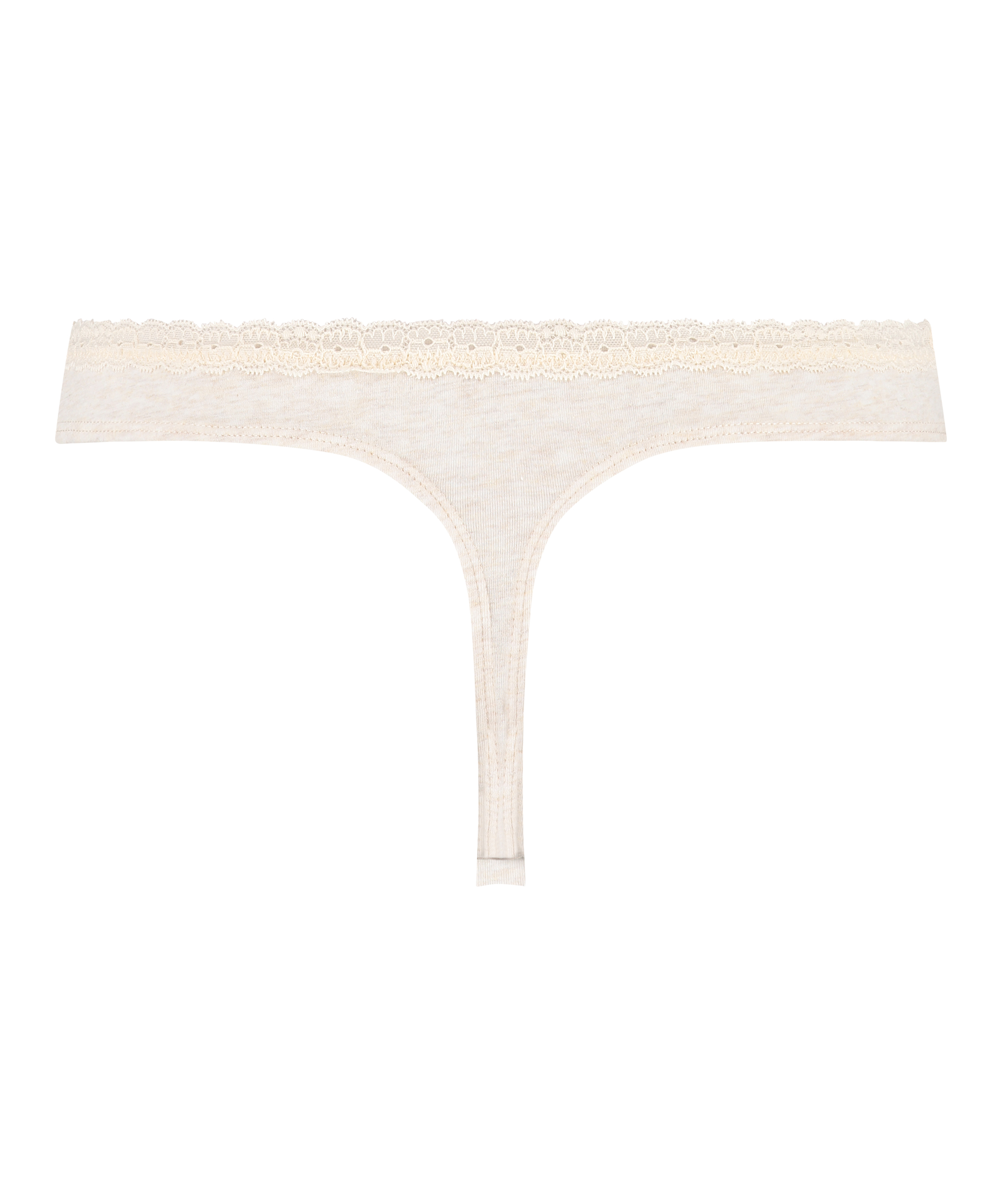 G-streng Bomuld, Beige, main