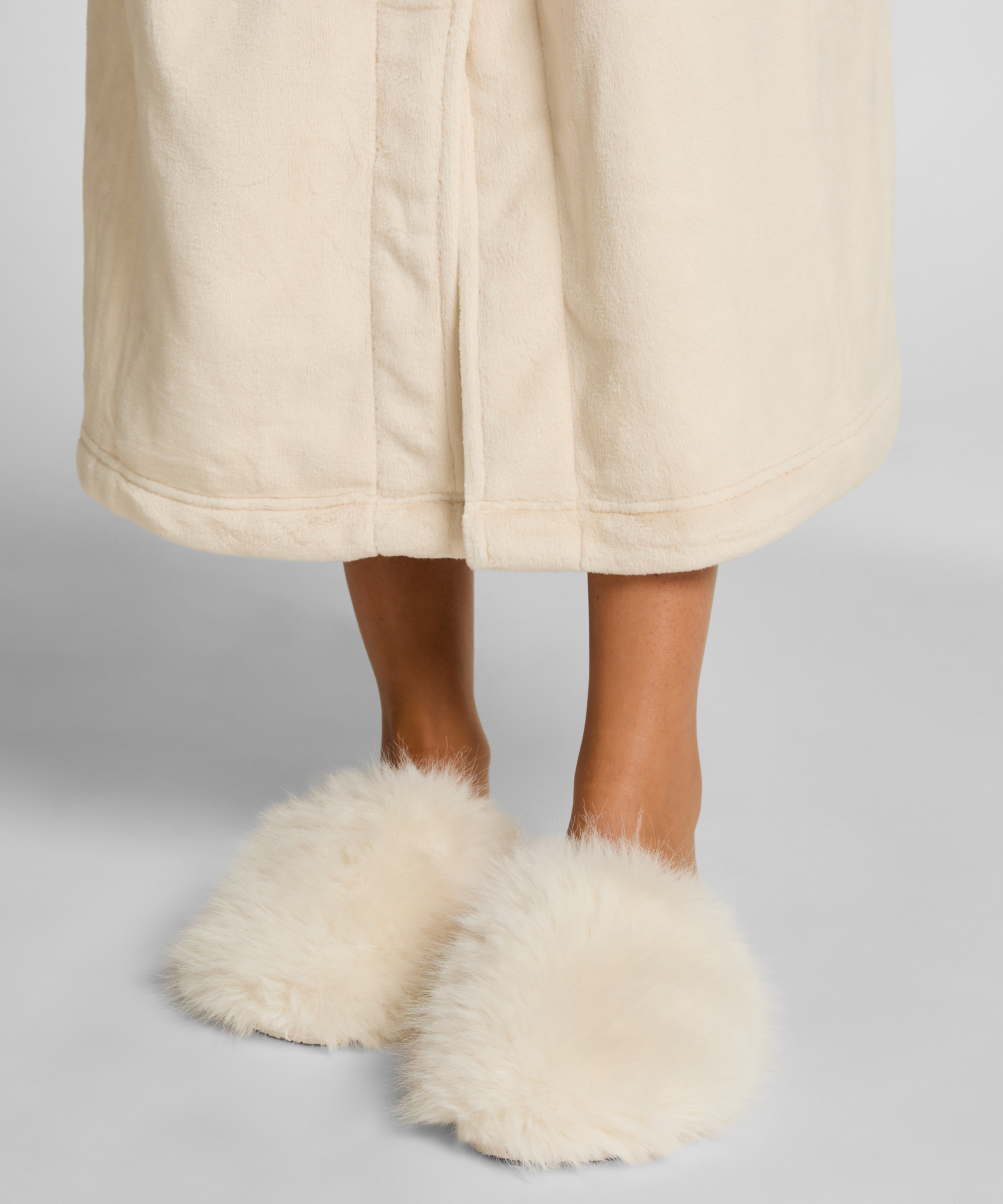 Tøffel Isabella, Hvid, main