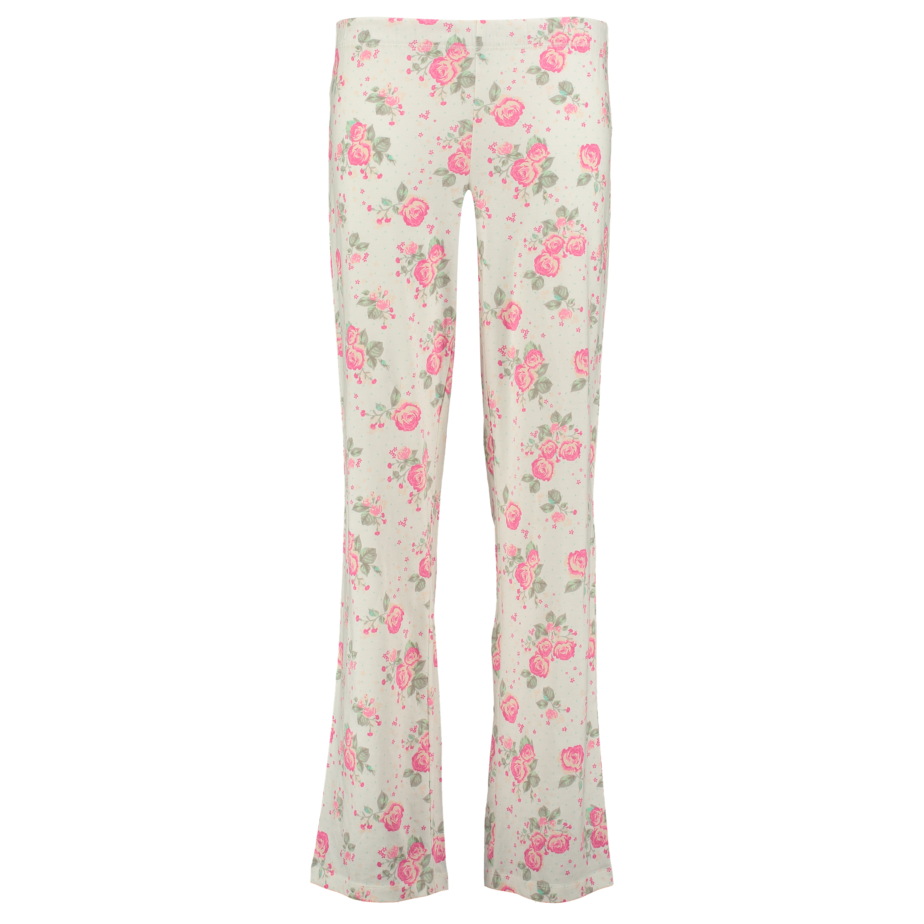 Pyama pants Dani Flower, hvid, main