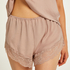 Shorts Satin, lilla