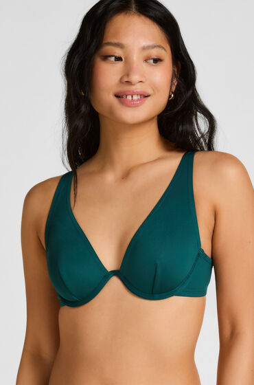 Hunkemöller Neopren bikinitop Grøn