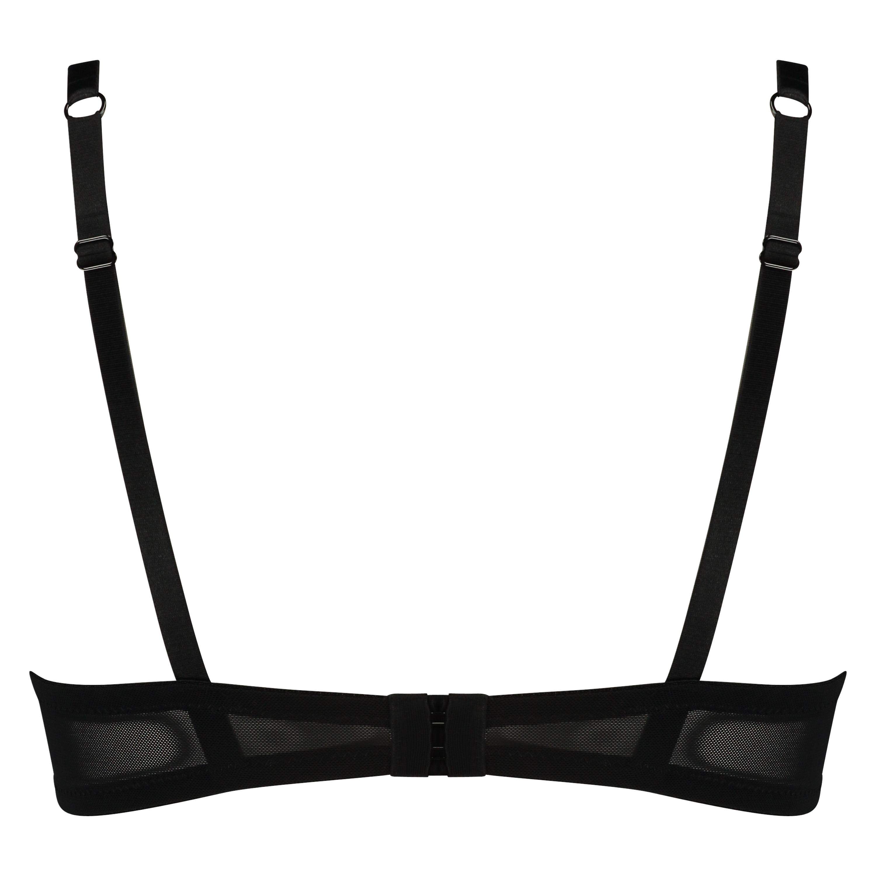 Non-padded underwired bra Elle, Sort, main