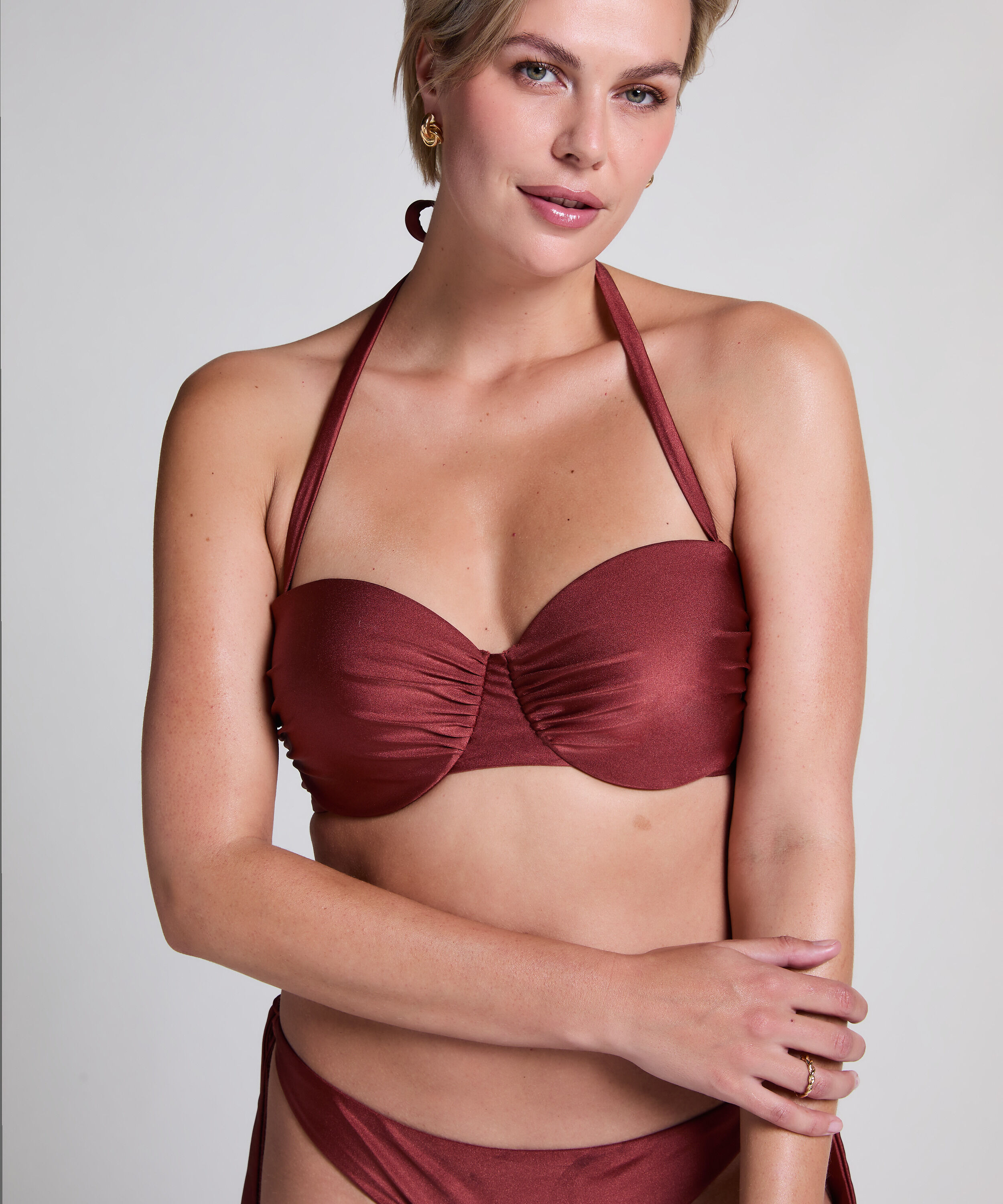 Dune bandeau-bikinitop