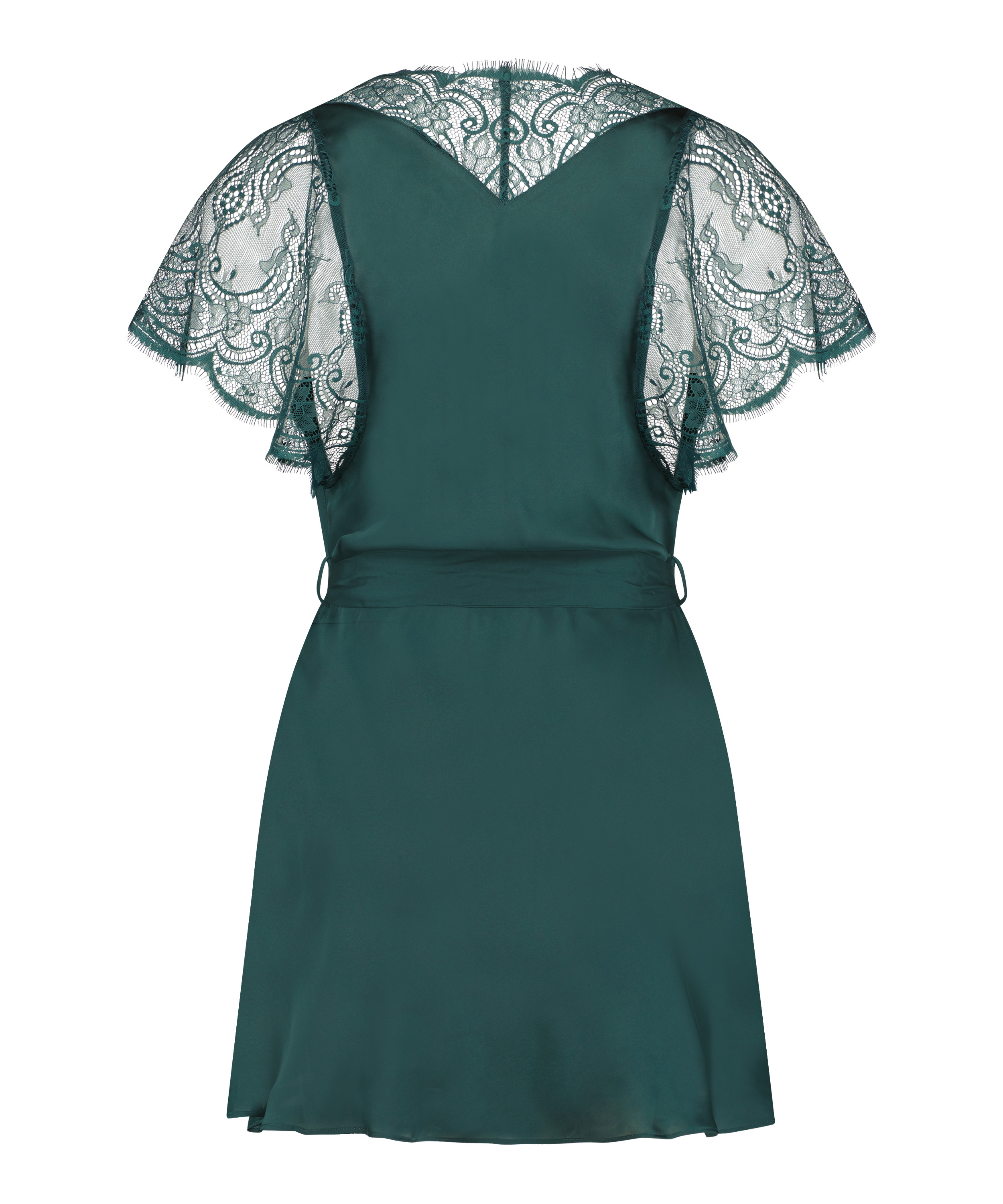 Kimono satin Coco, Gr&oslash;n, main